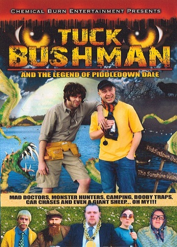Tuck Bushman - DVD art - Nathan Head horror comedy movie